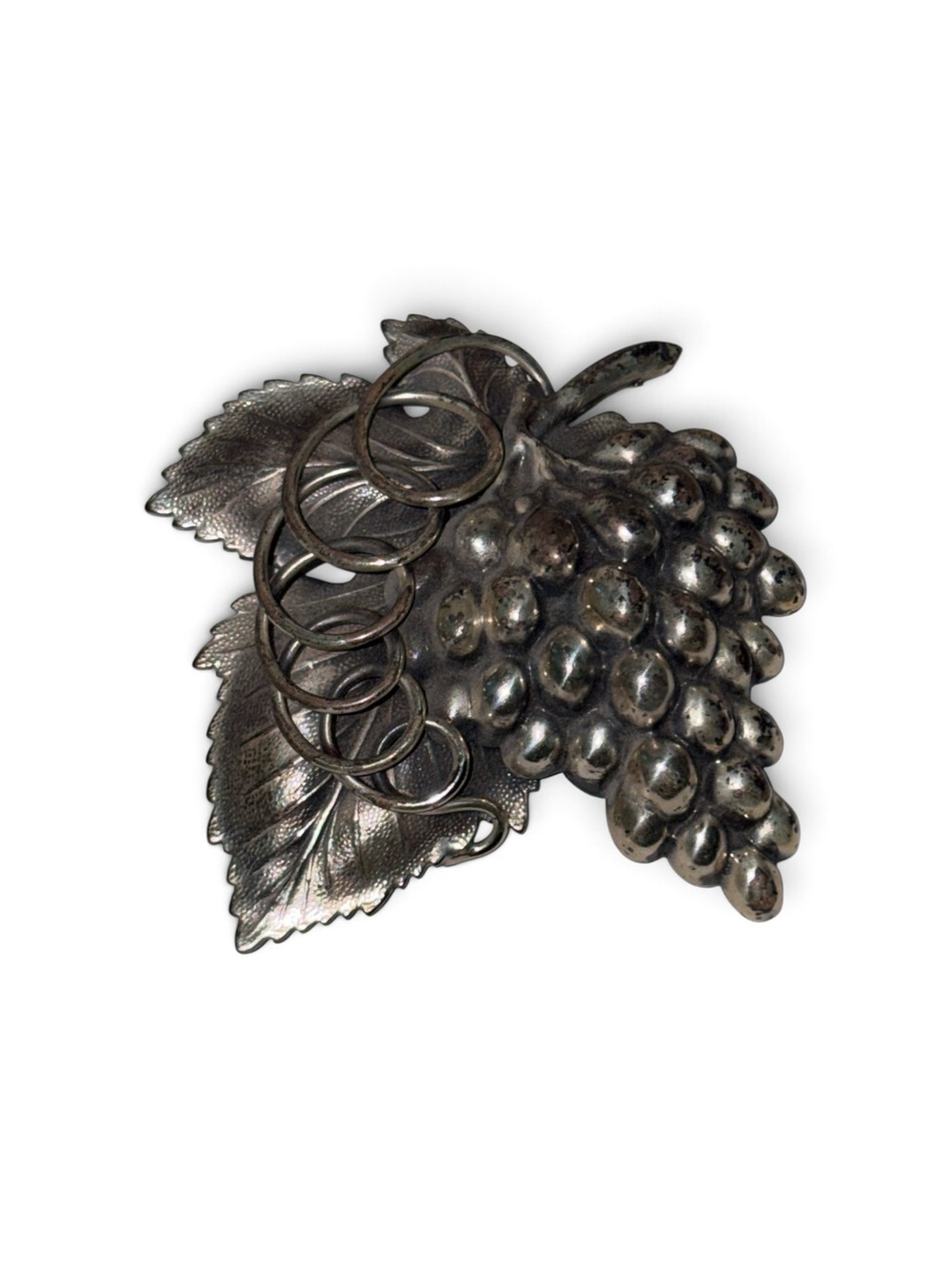 Vintage Napier Danish Grape Brooch